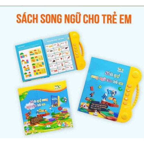 Sách điện tử Song Ngữ Anh - Việt giúp bé học đọc học - Sách điện tử Thông Minh