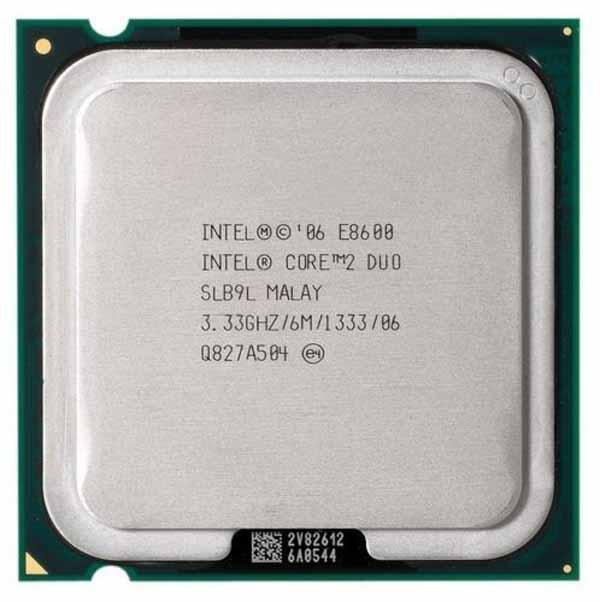 CPU Intel Core2 Duo Desktop E8600 (3.33GHz, 6MB L2 Cache, Socket 775, 1333MHz FSB)
