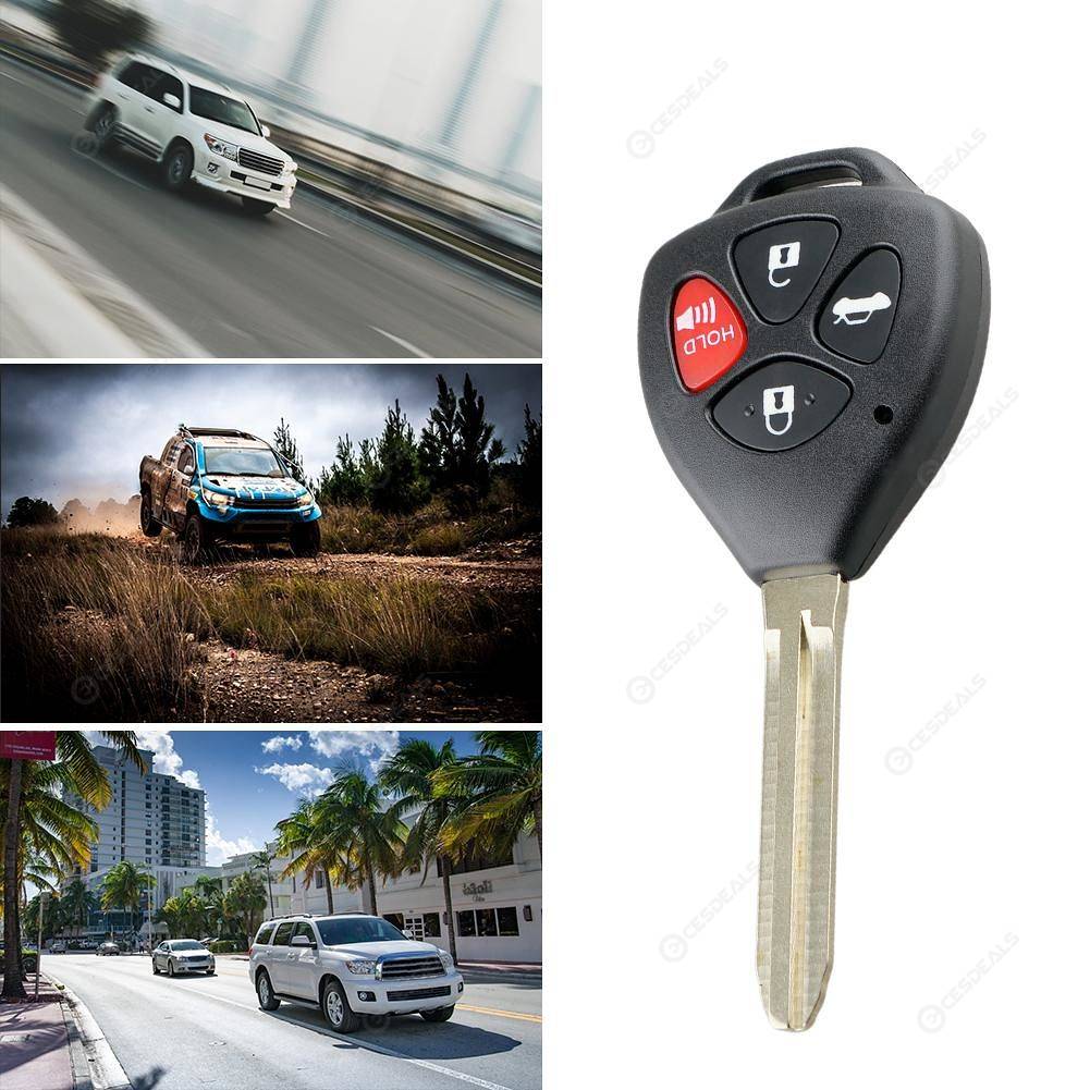 Vỏ Chìa Khóa Xe Toyota 4 Nút