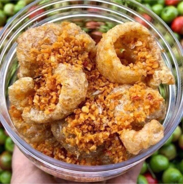 DA HEO SẤY TỎI ỚT - 500g
