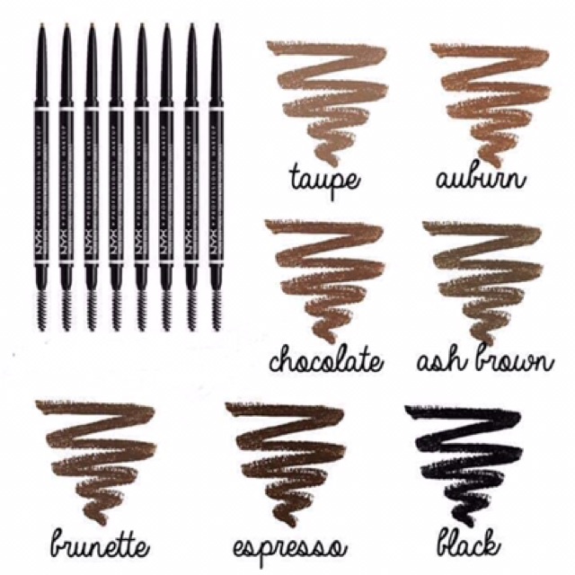 Chì Kẻ Mày Nyx Professional Makeup Micro Brow Pencil của Mỹ
