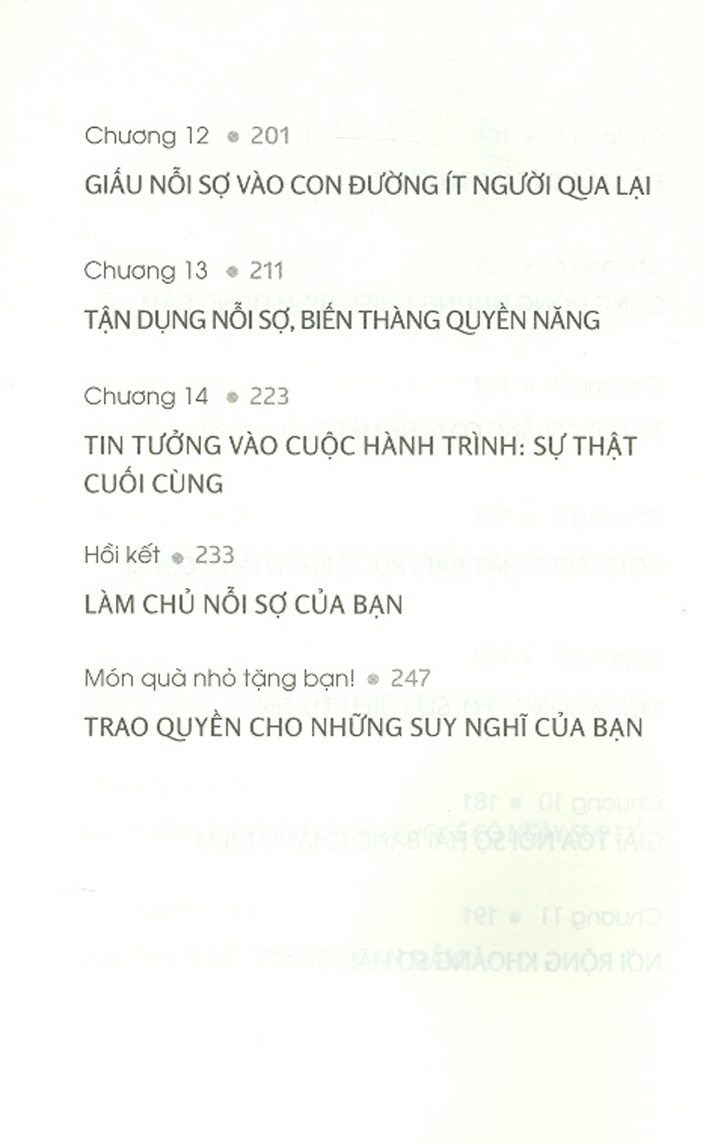 Sức Mạnh Của Nỗi Sợ