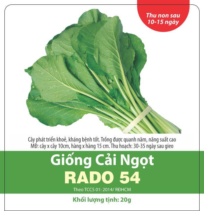 Hạt Giống Rau Cải Ngọt Giòn Ngọt, Năng Suất Cao (20gr)