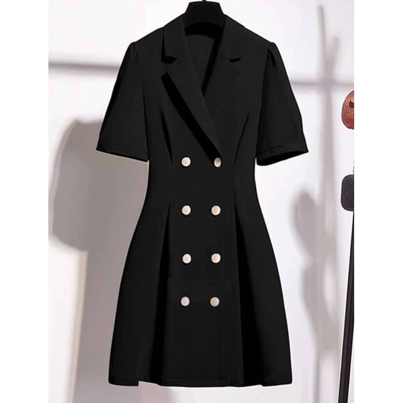 ĐẦM VEST NÚT KEM (có ảnh thật) MS171