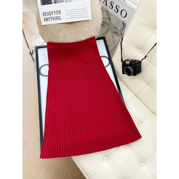 CHÂN VÁY DẬP LI DÁNG DÀI