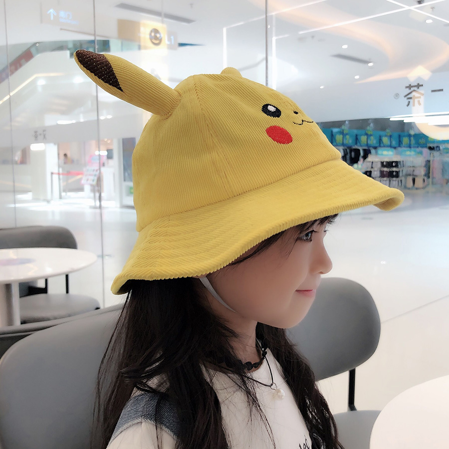 [HCM]NÓN PIKACHU CHO BÉ MŨ TAI BÈO MARUKO CHỐNG NẮNG