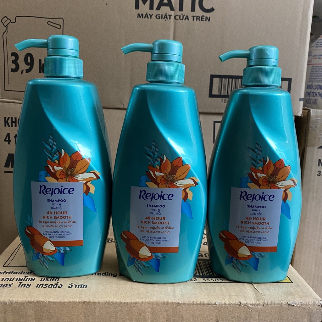 Dầu Gội Rejoice Thái 600ml Cam Mềm Mượt