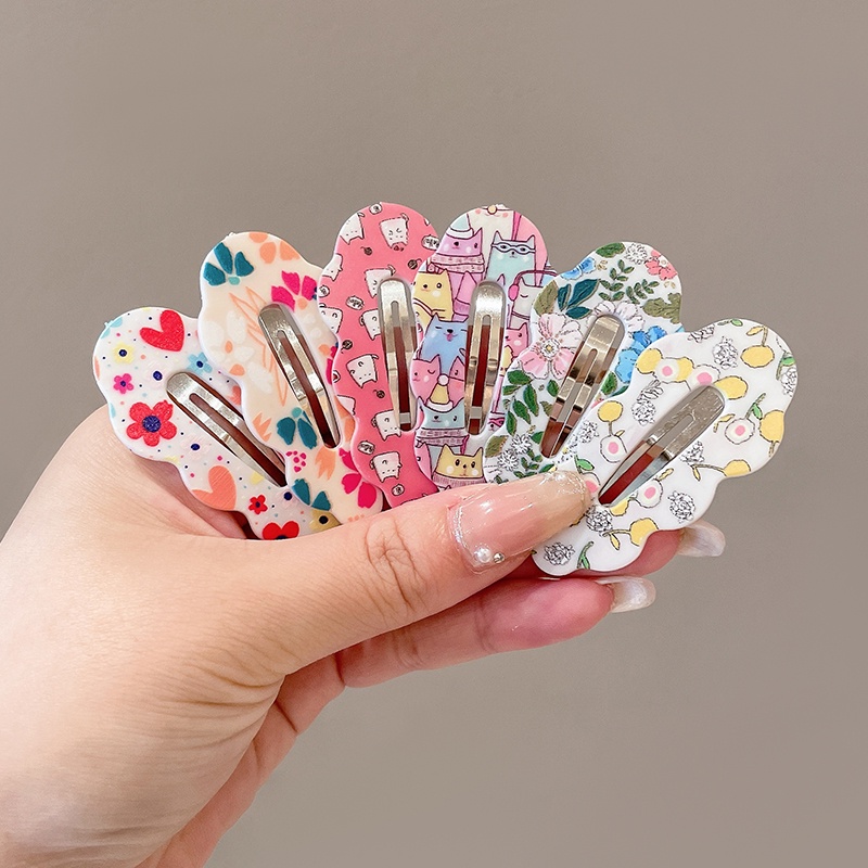 Set 5 Kẹp Tóc Dễ Thương Thời Trang Cho Bé Gái