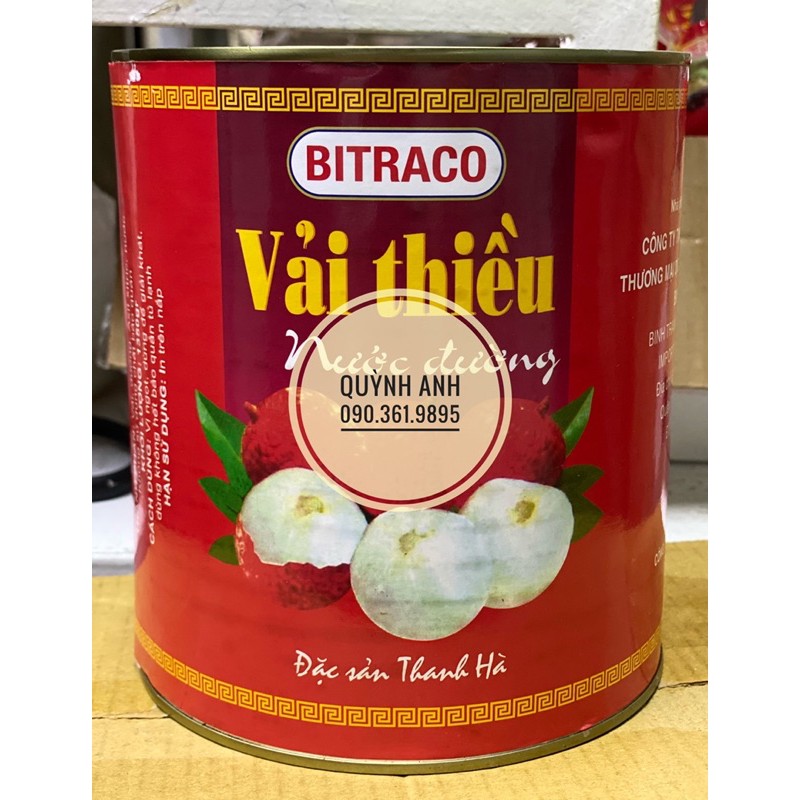 Vải Thiều Nước Đường Thanh Hà 565Gr