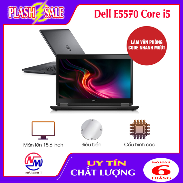 [Nhập khẩu Úc] Laptop Dell E5570/Core i5. Tặng phần mềm tiếng Anh 123