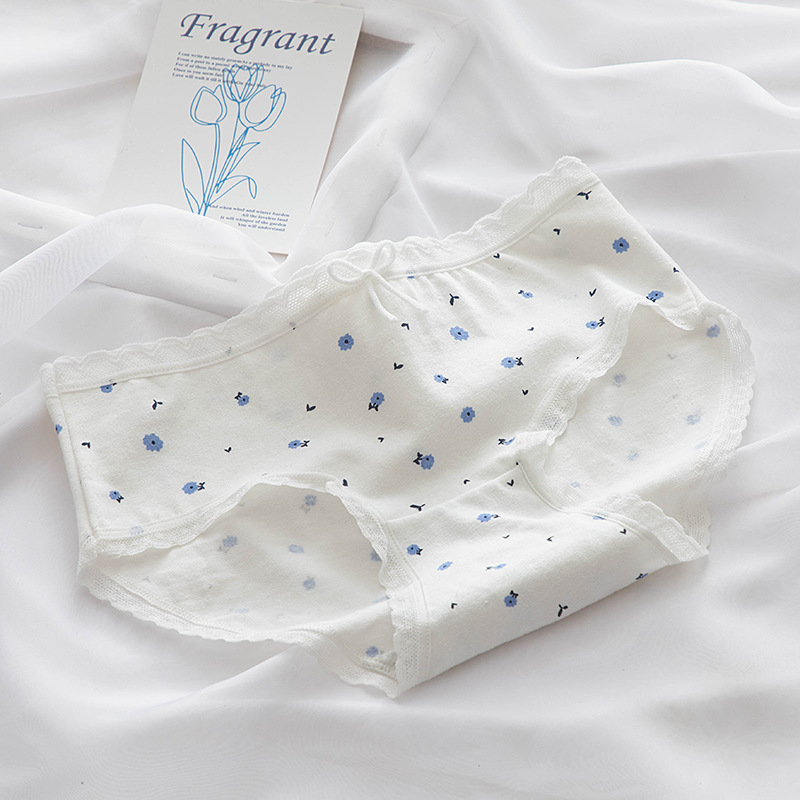Quần lót nữ cotton mỏng ngang eo . hàng loại đẹp.