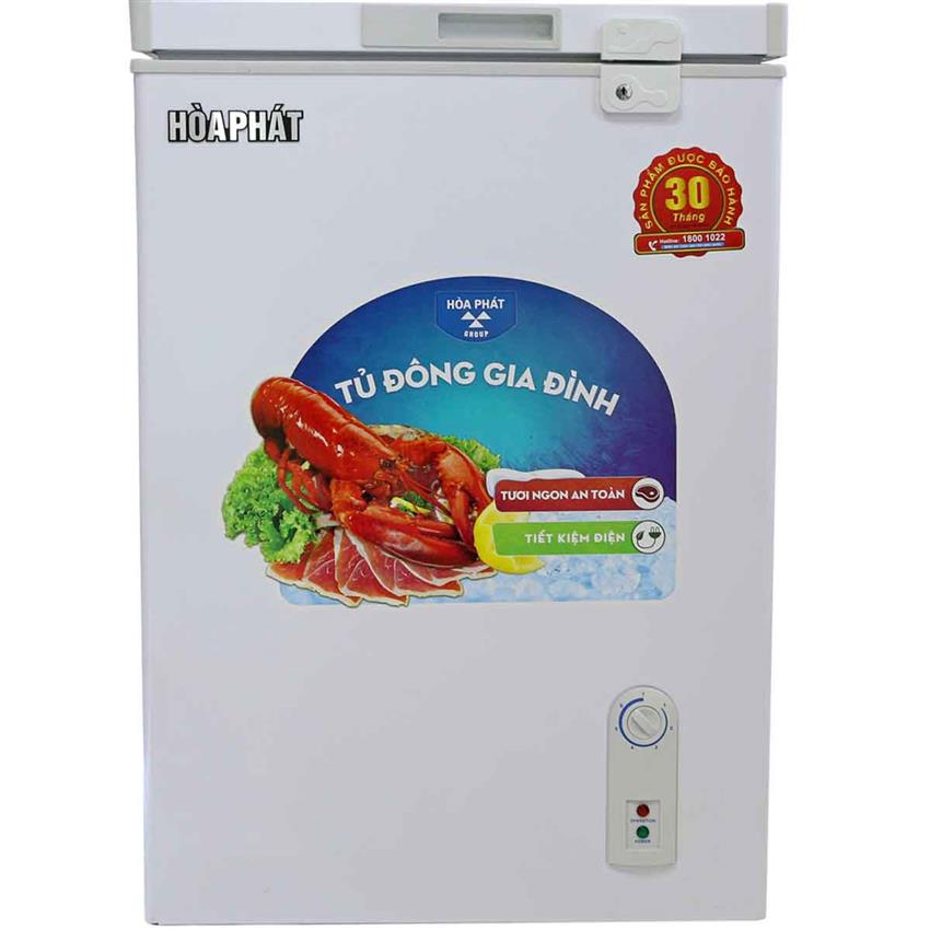 TỦ ĐÔNG MINI HÒA PHÁT 107 LÍT HCF-106S1Đ1 ĐỒNG