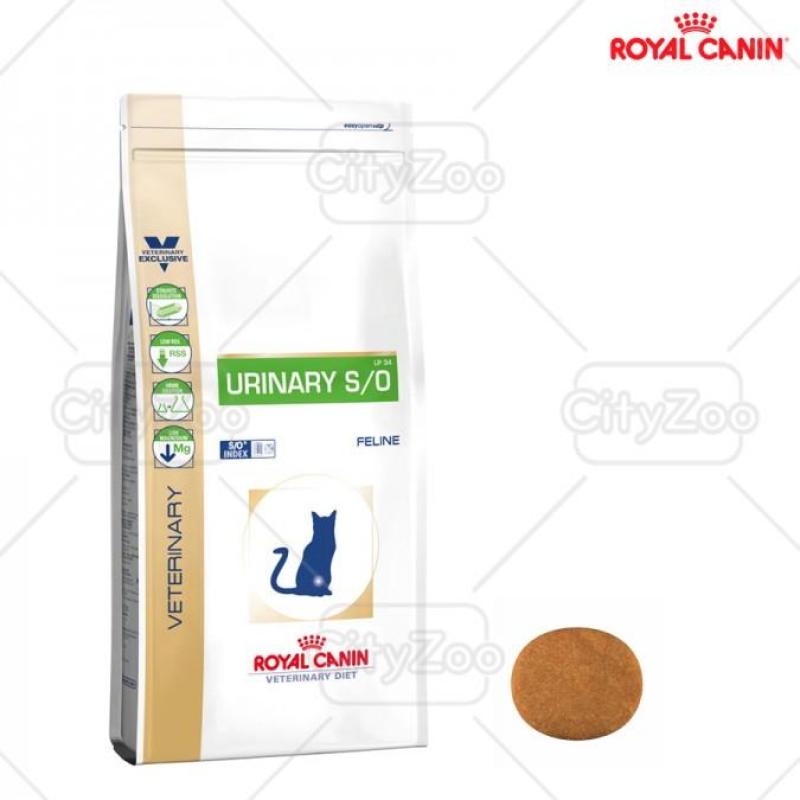Thức ăn cho mèo bị sỏi thận Urinary S/O Royal canin 1,5kg