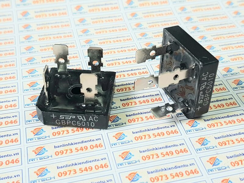 Gbpc5010 diode cầu 50a/1000v