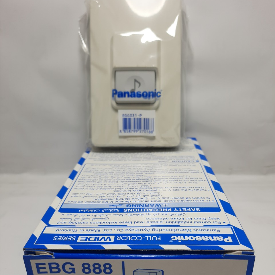 Bộ chuông điện và nút nhấn Panasonic EGG331-EBG888