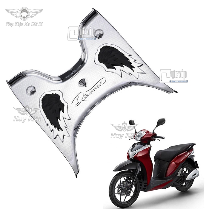 Thảm Lót Chân Trước SH Mode 2020 Mạ Crom MS3274