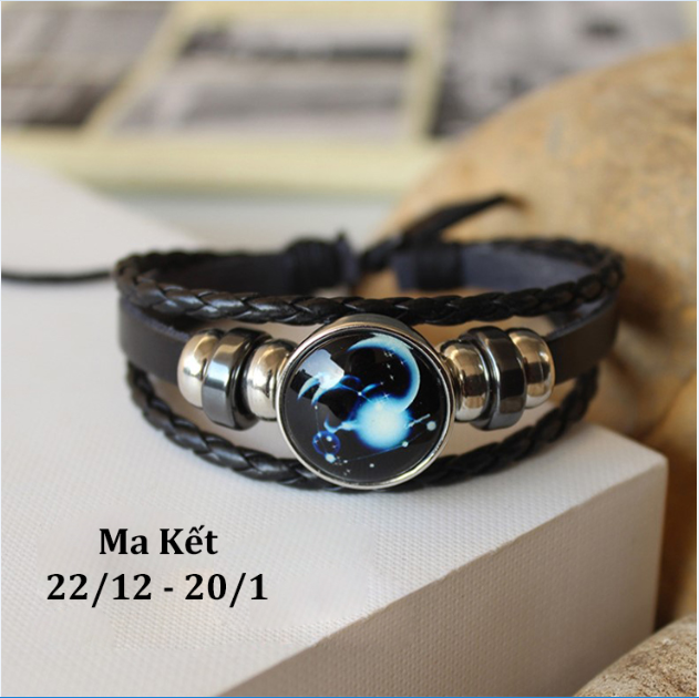 12 constellation zodiac signs bracelet