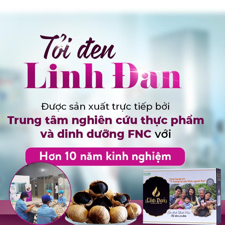Tỏi đen cô đơn Linh Đan 125g