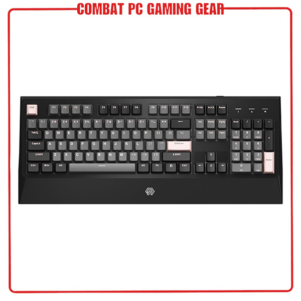 Bàn phím cơ AKKO Mojike GK1 Black Pink (AKKO switch v2 / LED trắng)