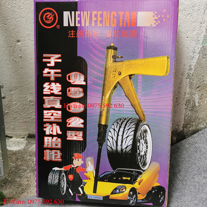 Combo cây vá lốp xe không săm + 1 túi vá 100v