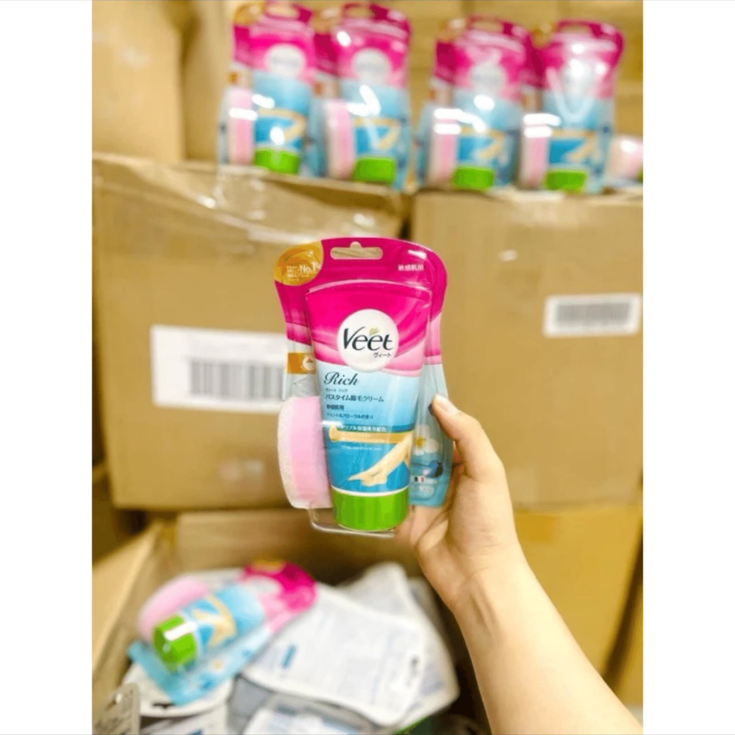 Veet Natural - Kem Tẩy Lông 150g