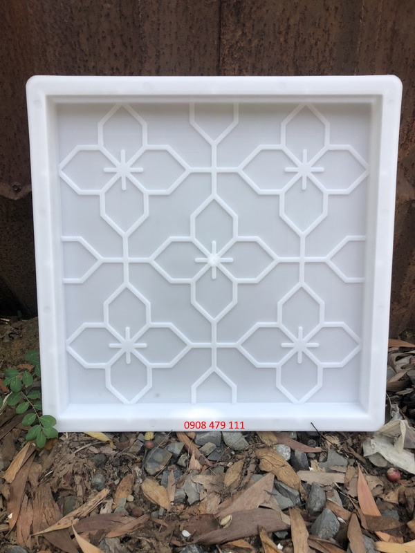 Khuôn lát gạch sân vườn 40x40 cm