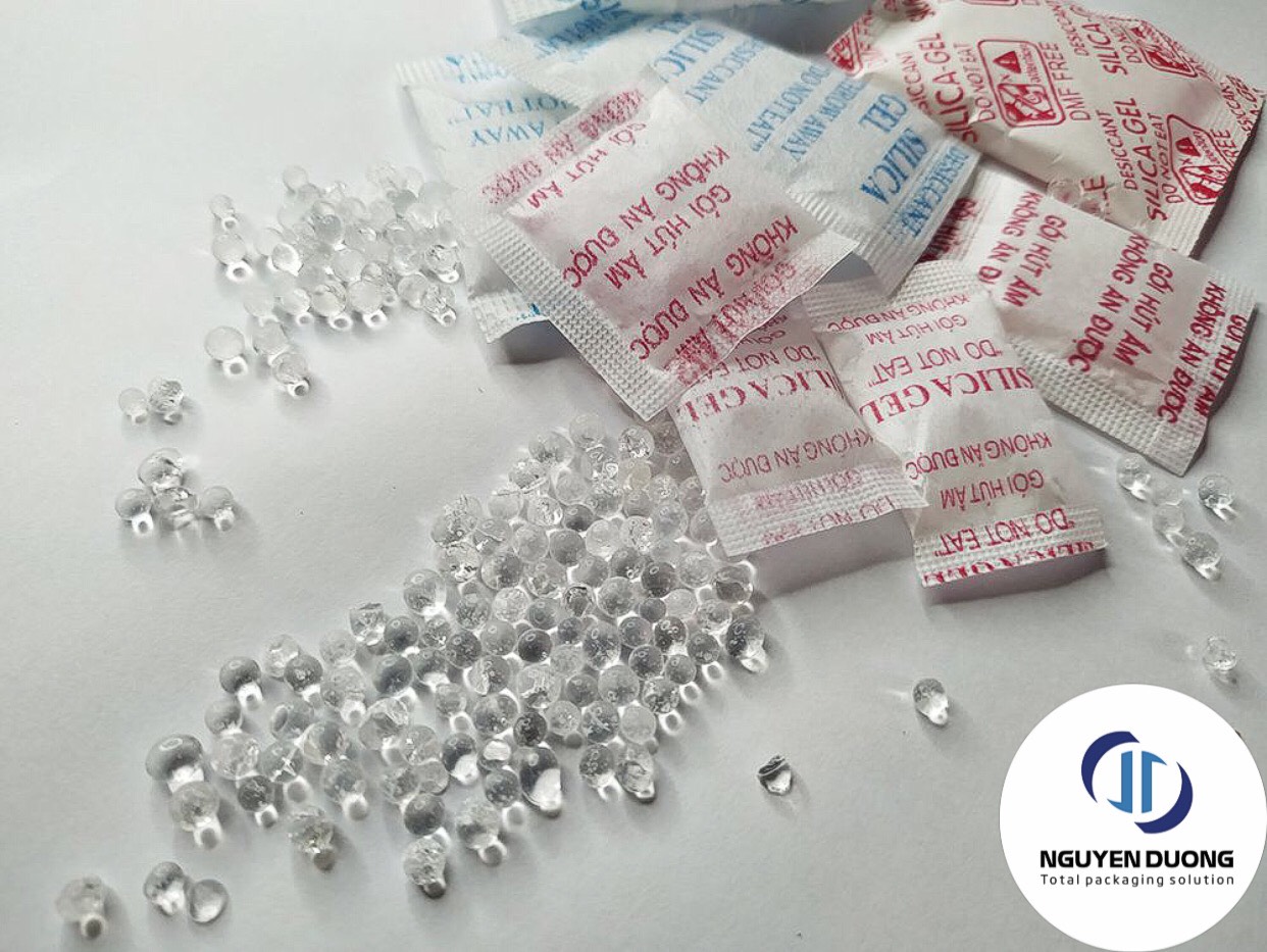 (Bán sỉ) 1kg  Gói hút ẩm/Hạt chống ẩm size 1gr và 5gr