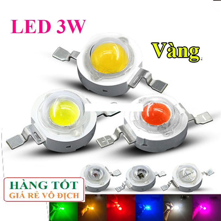 [HCM]Combo 3 nhân Led siêu sáng Luxeon 3W có chóa chân cắm USB