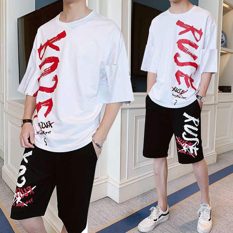 Set bộ thể thao nam thời trang phong cách