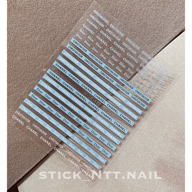 Sticker logo - Stich thương hiệu sang chảnh