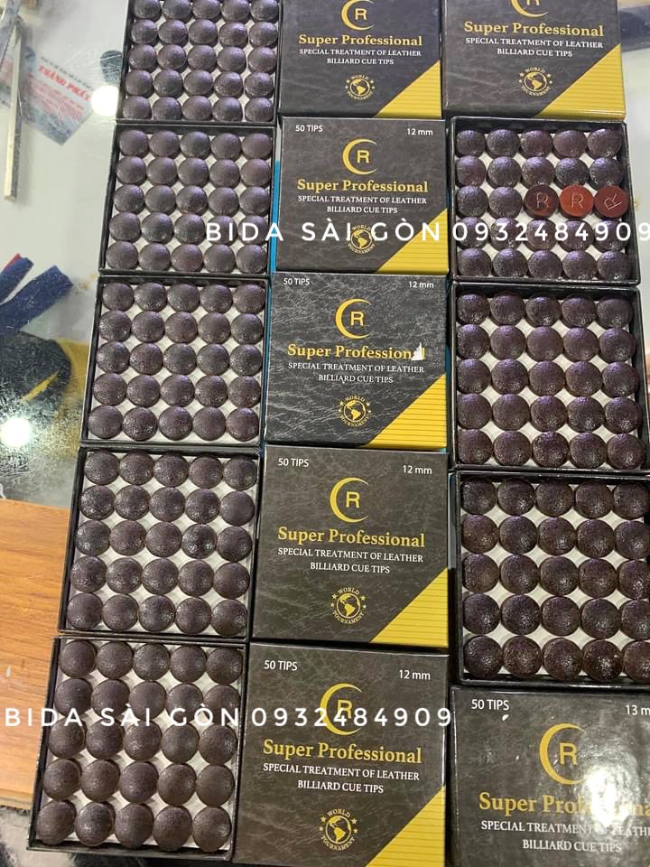 Hộp 50 cái Đầu cơ bida R cao cấp ( Super Professional)