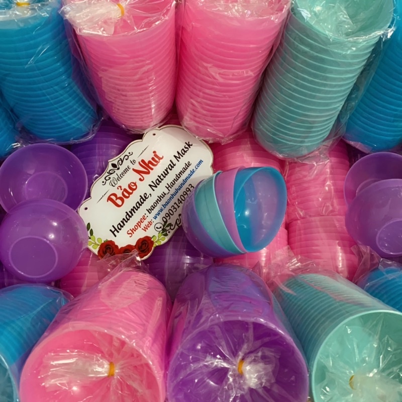 Chén Nhựa Minisize Trộn Mặt Nạ