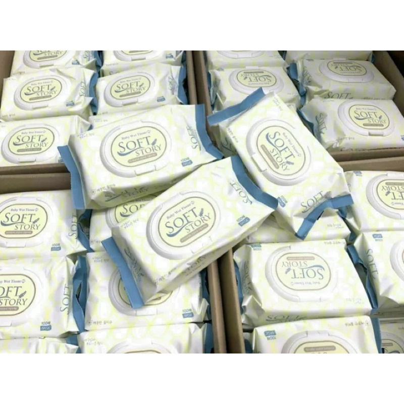 KHĂN GIẤY ƯỚT SOFT STORY CAO CẤP HÀN QUỐC