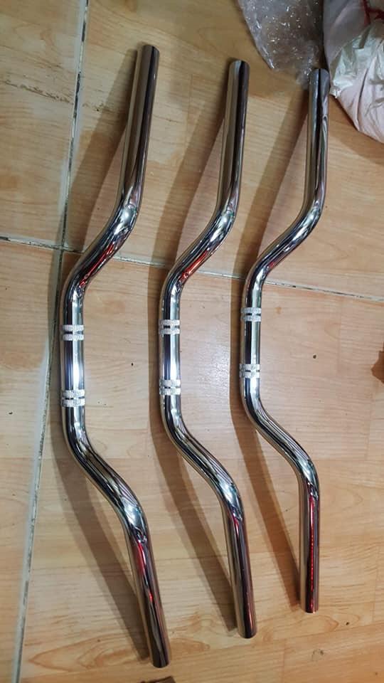 Ghi đông honda 67 ( chất liệu inox)