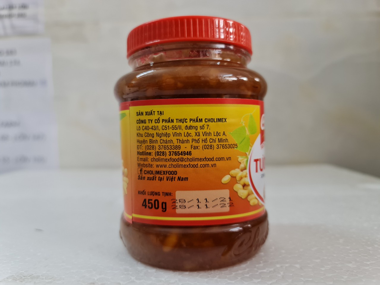 [450g] TƯƠNG HỘT [VN] CHOLIMEX Soybean Sauce (btn-hk)