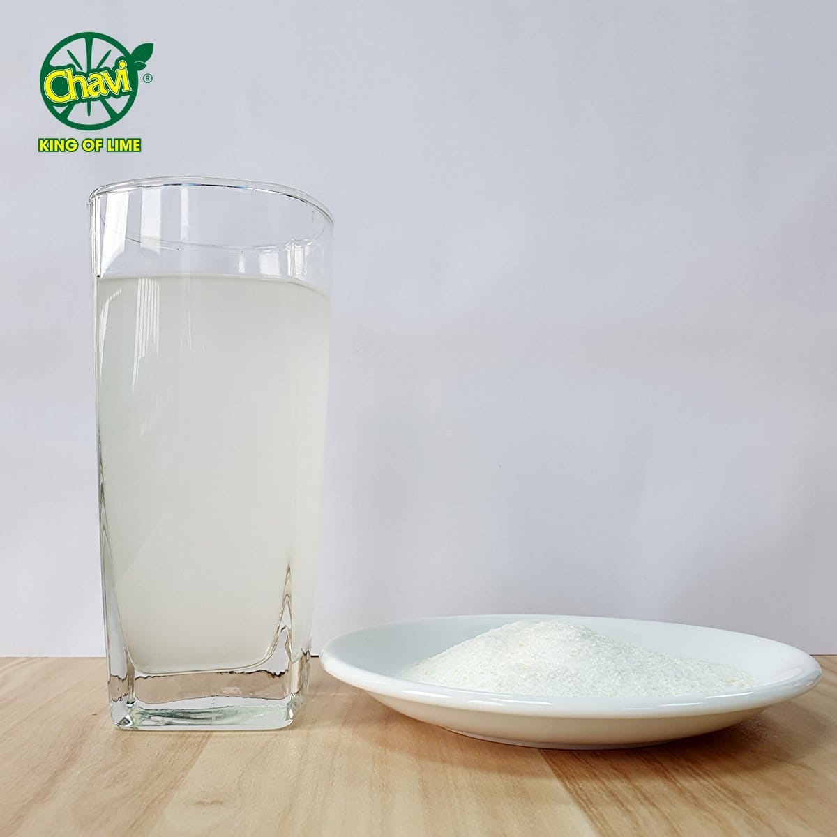 FreeShip-Bột quả chanh hòa tan Chavi Long An 400g