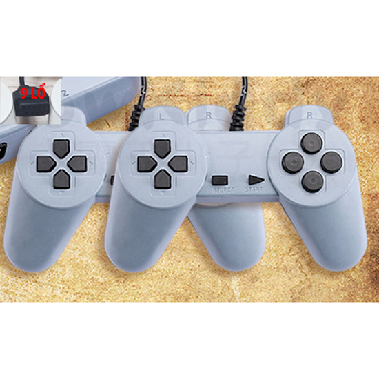 Bộ 2 Tay cầm chơi game điện tử 4 nút 9 lỗ (TD)
