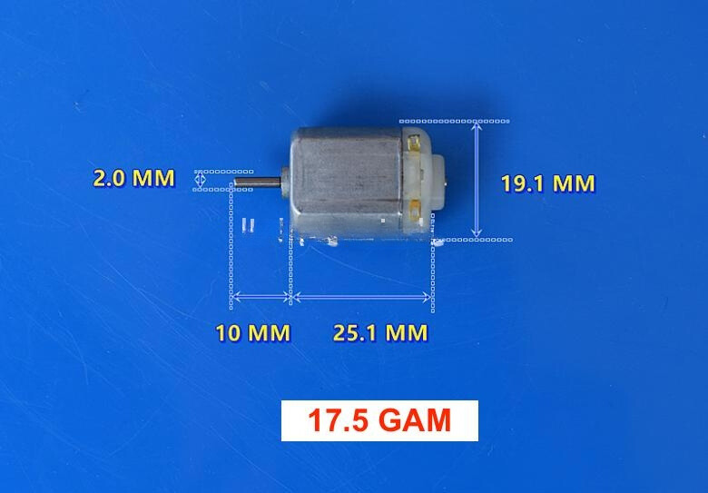 Motor mô tơ mini 3v chạy pin mẫu 130