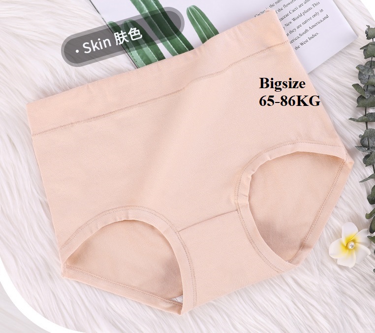 Quần lót nữ big size, size đại sai lớn 65-86kg, chất thun cotton cao cấp dày, co giãn tốt, mềm mịn mát