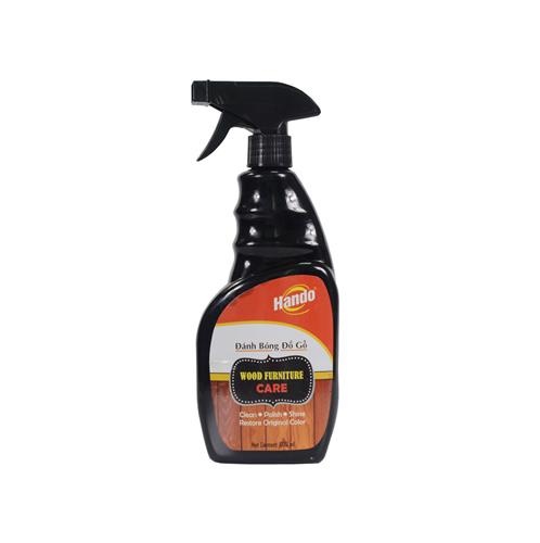 Chai xịt làm sạch và đánh bóng đồ gỗ Hando 600ml