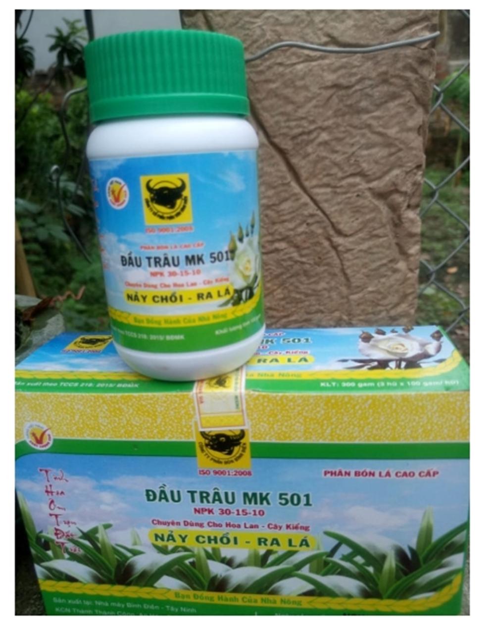 PHÂN BÓN ĐẦU TRÂU MK 501 (KÍCH NẢY CHỒI, RA LÁ)