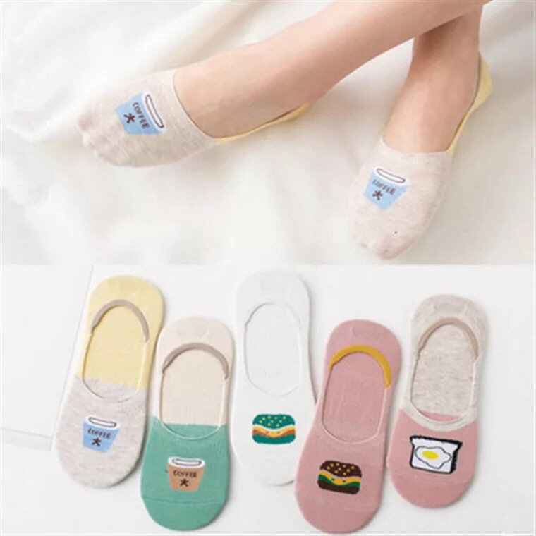Combo 5 vớ lười họa tiết 65k