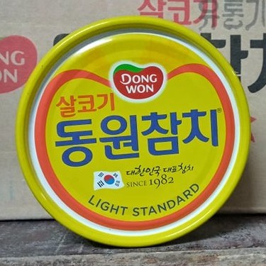 Korean Dongwon Light Standard Canned Tuna 250g - Dongwon Tuna