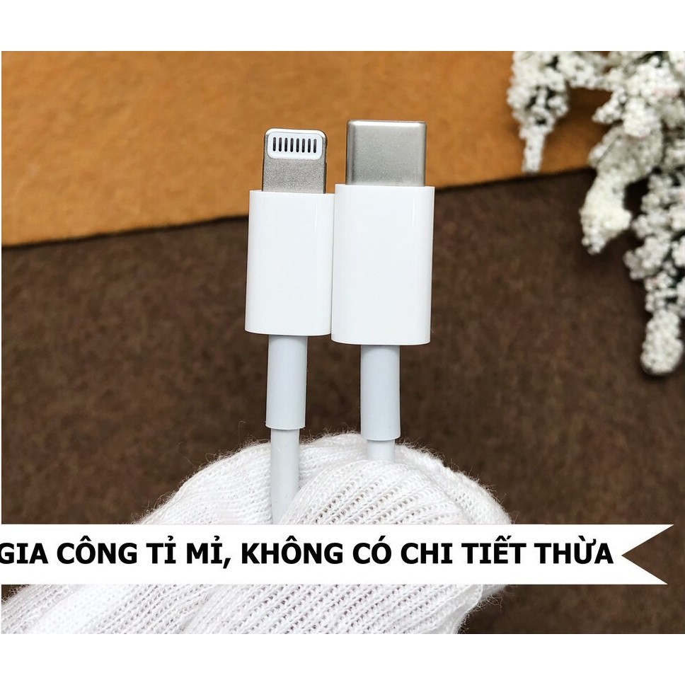Dây Sạc Iphone Cáp Sạc Nhanh Type C To Lightning Iphone 11 Pro Max Zin Máy ( Full Box )