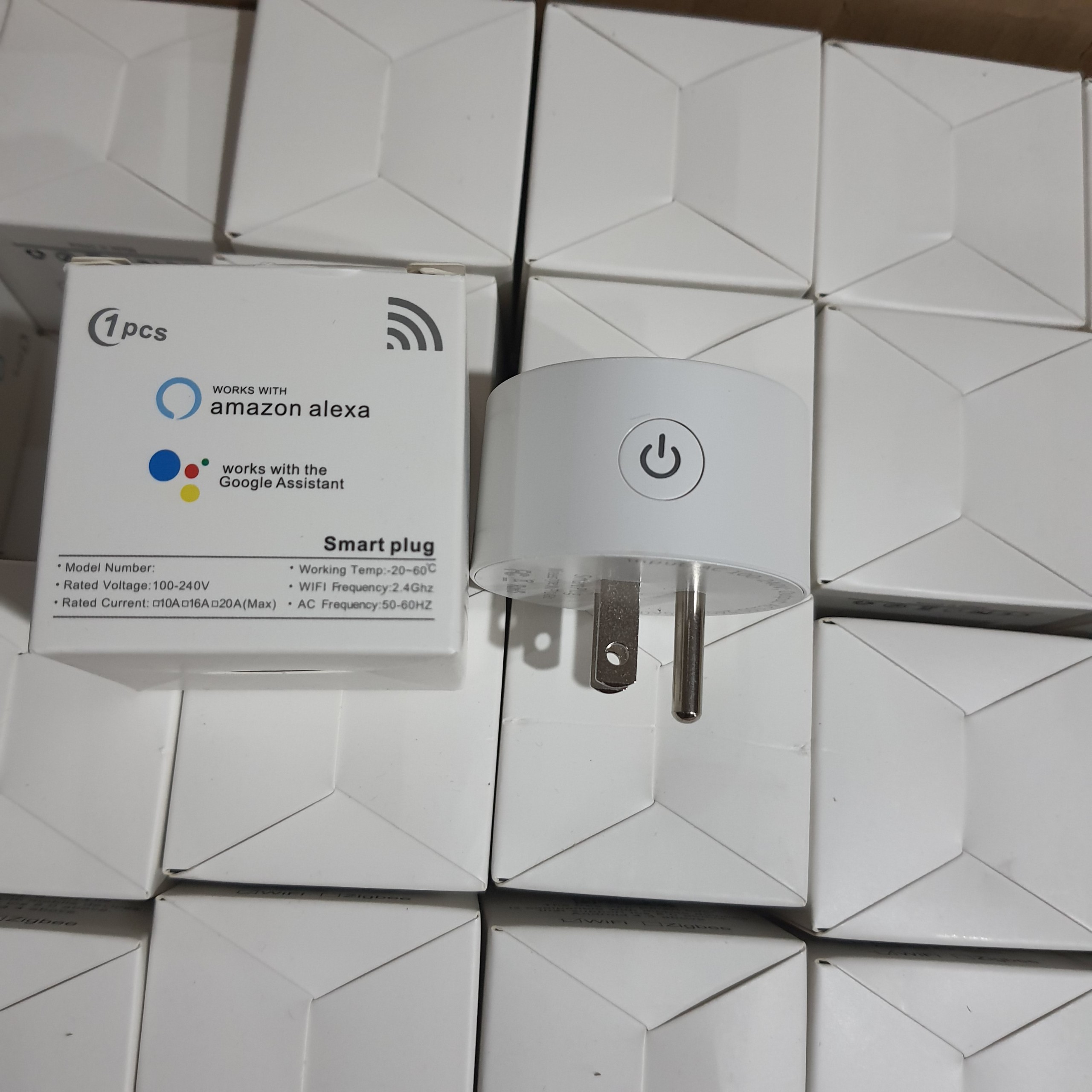 Ổ cắm wifi hẹn giờ bật tắt App Smart life hoặc Tuya 10A TẶNG KÈM Adaptor cong tac hen gio o cam hen gio thong minh
