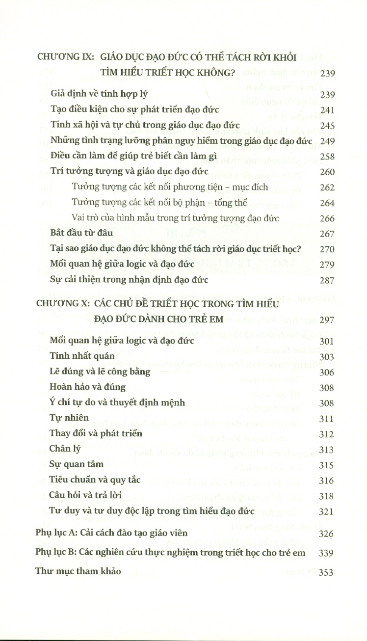 Dạy Triết Học Cho Trẻ Em