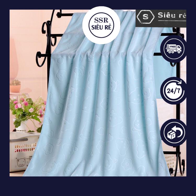 Khăn Tắm Siêu Mềm Mịn Size To (140CM X 70CM) Mỏng Nhẹ (PD1418)