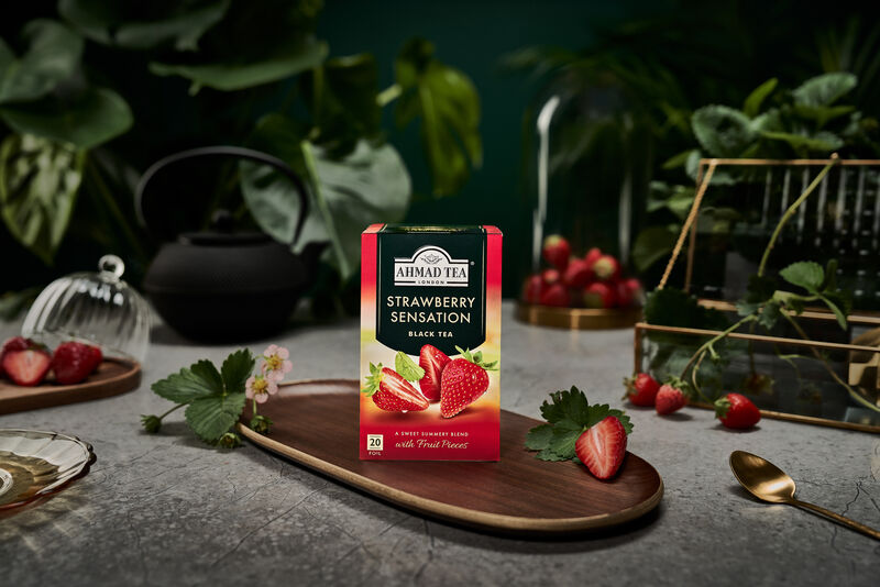 TRÀ AHMAD DÂU 40G - AHMAD STRAWBERRY TEA 40G
