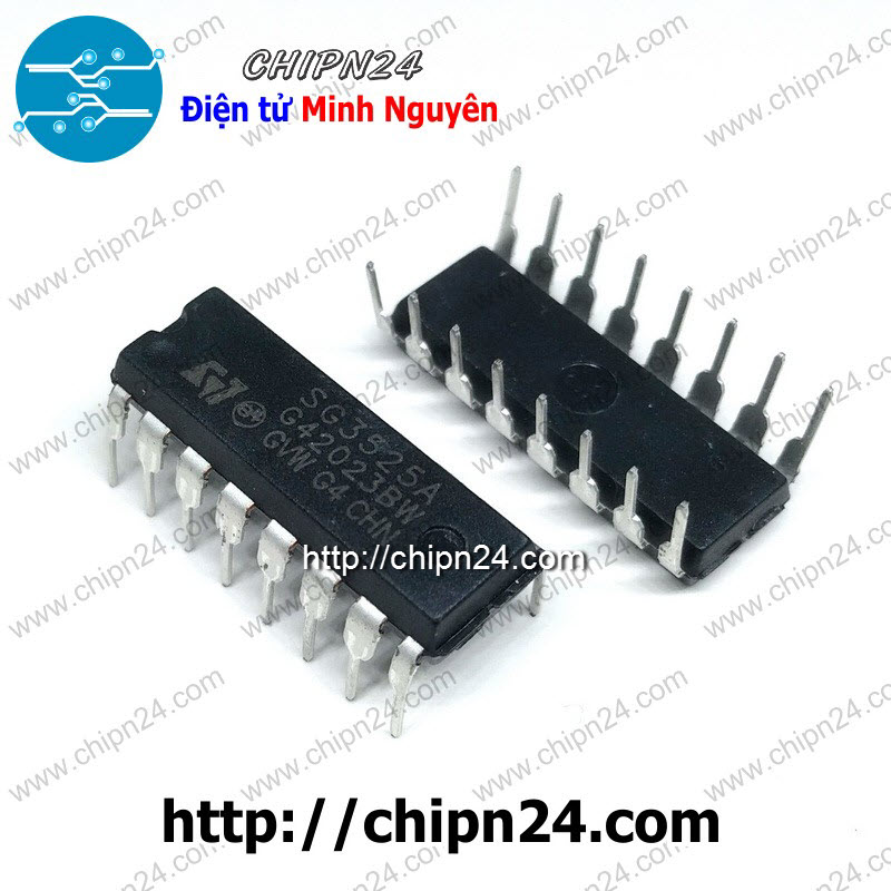 [2 con] (DIP) IC SG3525 DIP-16 (SG3525A 3525)