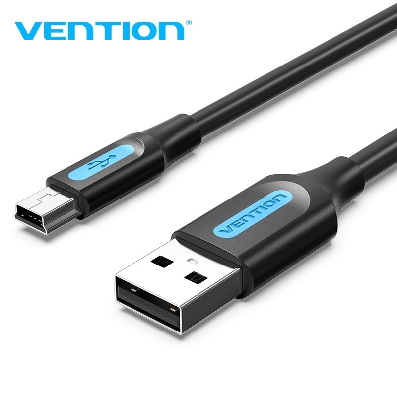Cáp Vention Micro,MINI USB 2A sang USB 2.0 sạc nhanh, truyền dữ liệu cho Android,camera…